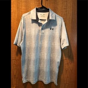 Under Armour Men’s polo loose fit heat gear gray